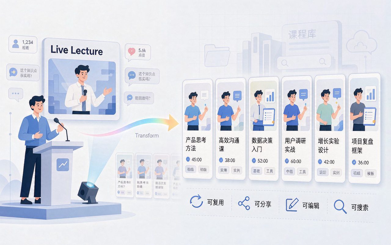 线下培训差旅贵、难复购？微多乐怎么把一次直播变成可反复看的资产